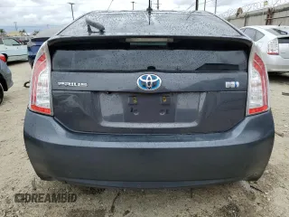 2014 Toyota Prius Four z VIN JTDKN3DU6E0386410, wystawiony jako Copart lot #53746755 z przebiegiem Nie podano mil oraz Szkoda całkowita • Salvage title. Historia ofert i sprzedaży dostępna na DreamBid. Obrazek 6.