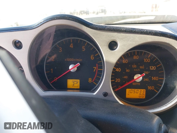 2006 Nissan 350Z Touring z VIN JN1AZ34D96M300181, wystawiony jako IAAI lot #41278695 z przebiegiem 105 033 mil mil oraz . Historia ofert i sprzedaży dostępna na DreamBid. Obrazek 7.