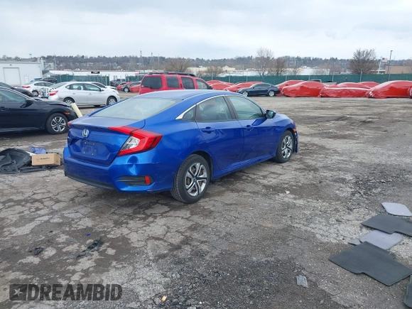 2018 Honda Civic LX with VIN 2HGFC2F59JH610350, listed as a IAAI auction lot 41892911 with 115,501 mi miles and . Bid and sale history available at DreamBid. Image 4.