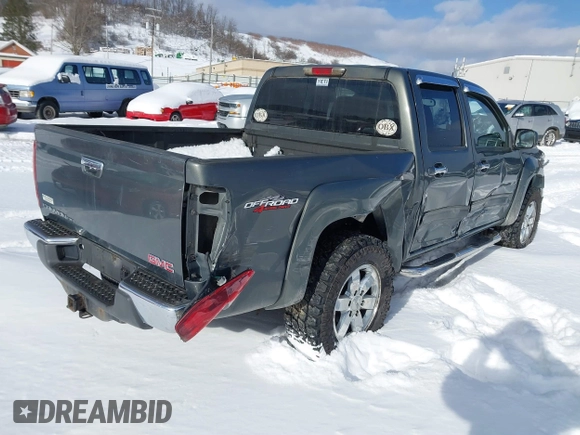 2010 GMC Canyon SLE1 with VIN 1GTJTCDE6A8127051, listed as a IAAI auction lot 41366245 with 147,516 mi miles. Bid and sale history available at carsss.com. Image 4.