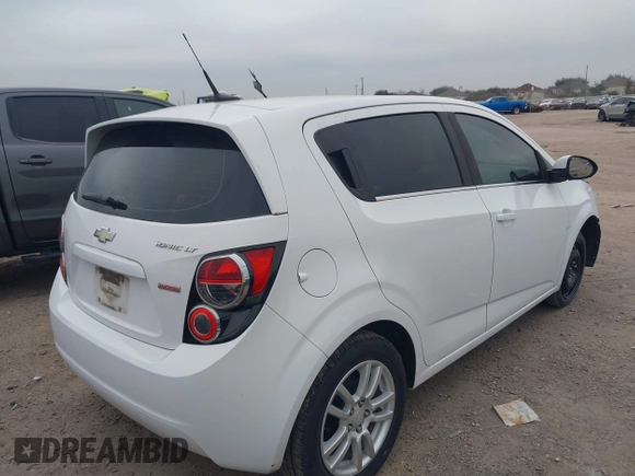 2014 Chevrolet Sonic LT with VIN 1G1JC6SB2E4215465, listed as a IAAI auction lot 41140292 with 93,224 mi miles. Bid and sale history available at carsss.com. Image 4.