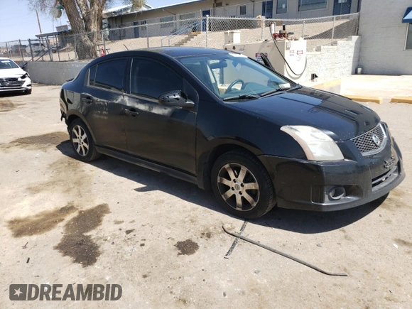 2012 Nissan Sentra SR with VIN 3N1AB6AP7CL756416, listed as a Copart auction lot 52193285 with 156,842 mi miles and Salvage Title. Bid and sale history available at DreamBid. Image 4.