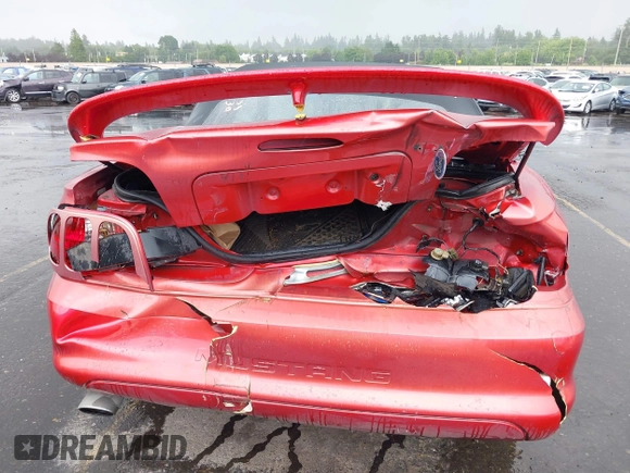 1998 Ford Mustang with VIN 1FAFP4448WF232559, listed as a IAAI auction lot 41625745 with 115,822 mi miles and . Bid and sale history available at DreamBid. Image 6.
