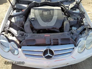 2009 Mercedes-Benz CLK-Class 3.5L with VIN WDBTJ56H39F264312, listed as a Copart auction lot 76835154 with 125,624 mi miles and Salvage Title. Bid and sale history available at carsss.com. Image 11.