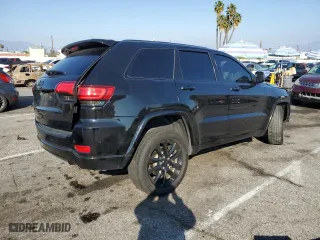 2021 Jeep Grand Cherokee Laredo X with VIN 1C4RJEAG1MC596673, listed as a Copart auction lot 43241925 with 52,993 mi miles and Salvage Title. Bid and sale history available at carsss.com. Image 3.