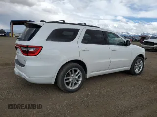 2024 Dodge Durango GT Plus z VIN 1C4RDJDG2RC204710, wystawiony jako Copart lot #49113545 z przebiegiem 17 224 mil mil oraz Czysty tytuł • Clean title. Historia ofert i sprzedaży dostępna na DreamBid. Obrazek 3.