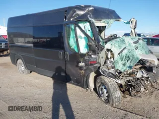 2021 Ram ProMaster Cargo with VIN 3C6LRVDG8ME554866, listed as a IAAI auction lot 40862396 with Not Provided miles and . Bid and sale history available at DreamBid. Image 1.