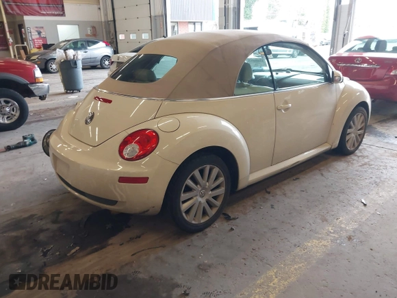 2009 Volkswagen Beetle S with VIN 3VWRG31Y89M408245, listed as a IAAI auction lot 41600593 with 76,156 mi miles and . Bid and sale history available at DreamBid. Image 4.
