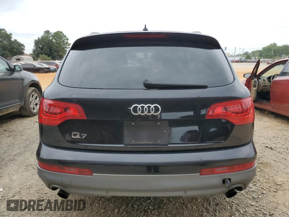 2012 Audi Q7 Premium Plus with VIN WA1LGBFE6CD002978, listed as a Copart auction lot 68976494 with 116,353 mi miles and Salvage title. Bid and sale history available at DreamBid. Image 6.