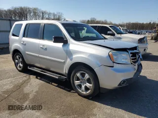 2012 Honda Pilot EX-L with VIN 5FNYF4H51CB064188, listed as a Copart auction lot 52684725 with 113,364 mi miles and Salvage Title. Bid and sale history available at DreamBid. Image 4.
