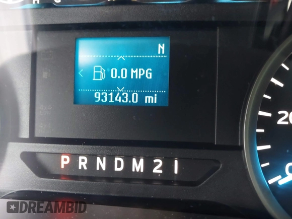 2018 Ford F-150 XL with VIN 1FTEW1CB4JKC87131, listed as a IAAI auction lot 42120579 with 93,143 mi miles. Bid and sale history available at carsss.com. Image 15.