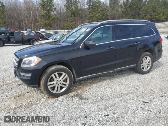 2016 Mercedes-Benz GL with VIN 4JGDF6EE6GA692711, listed as a Copart auction lot 45562365 with 0 mi miles and Salvage Title. Bid and sale history available at carsss.com. Image 1.