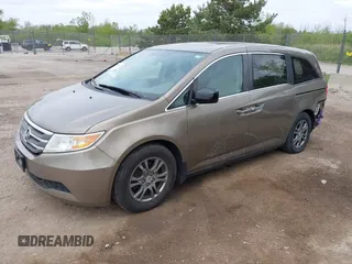 2013 Honda Odyssey EX-L с VIN 5FNRL5H61DB043452, выставлен на аукционе IAAI как лот 42308609 с пробегом 246 866 миль миль и . История ставок и продаж доступна на DreamBid. Изображение 2.