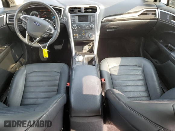 2017 Ford Fusion SE with VIN 3FA6P0HD3HR348230, listed as a Copart auction lot 60257255 with 42,495 mi miles and Salvage title. Bid and sale history available at DreamBid. Image 8.