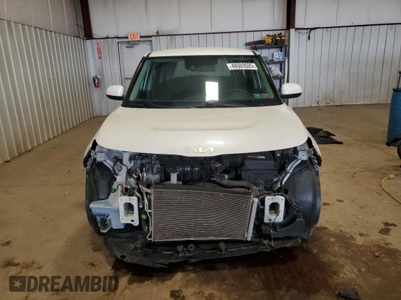 2022 Kia Soul LX with VIN KNDJ23AU6N7158570, listed as a Copart auction lot 48503525 with 57,199 mi miles and Salvage Title. Bid and sale history available at DreamBid. Image 5.