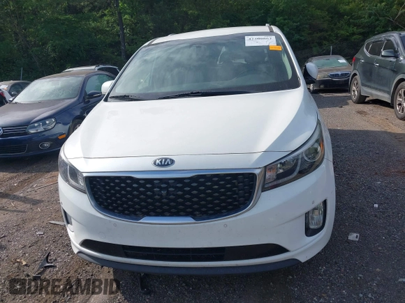 2016 Kia Sedona SX with VIN KNDMC5C12G6141461, listed as a IAAI auction lot 42200862 with 183,859 mi miles and . Bid and sale history available at carsss.com. Image 12.