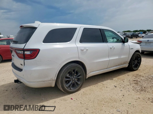 2020 Dodge Durango R/T with VIN 1C4SDHCT4LC394171, listed as a Copart auction lot 60439385 with 66,263 mi miles and Salvage title. Bid and sale history available at DreamBid. Image 3.