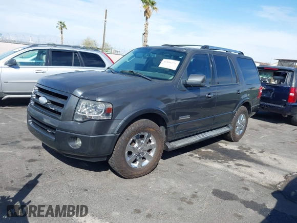2007 Ford Expedition Limited with VIN 1FMFU19517LA31152, listed as a IAAI auction lot 41886254 with 191,806 mi miles. Bid and sale history available at carsss.com. Image 2.