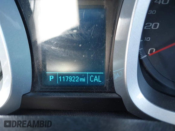2012 Chevrolet Equinox LT w/1LT with VIN 2GNALDEK5C6300309, listed as a IAAI auction lot 41925197 with 117,922 mi miles. Bid and sale history available at carsss.com. Image 7.