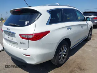 2014 Infiniti QX60 with VIN 5N1AL0MM6EC504157, listed as a IAAI auction lot 42152513 with 217,296 mi miles and . Bid and sale history available at carsss.com. Image 4.
