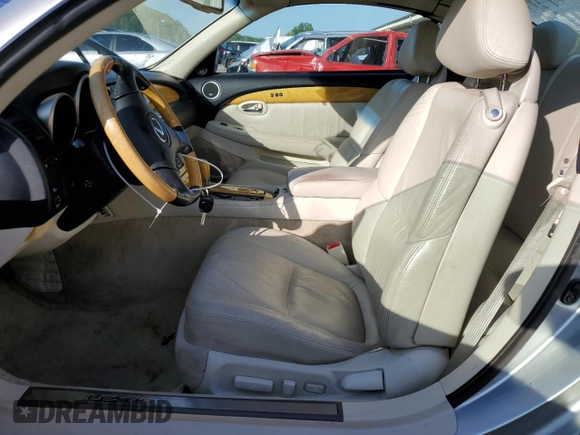 2002 Lexus SC with VIN JTHFN48Y020014026, listed as a Copart auction lot 51959624 with 210,155 mi miles and Salvage Title. Bid and sale history available at carsss.com. Image 7.