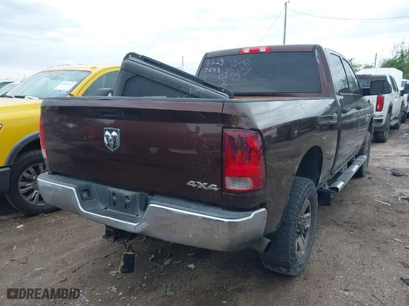 2014 Ram 2500 Tradesman with VIN 3C6UR5CL3EG237649, listed as a IAAI auction lot 41890200 with 1 mi miles. Bid and sale history available at carsss.com. Image 4.
