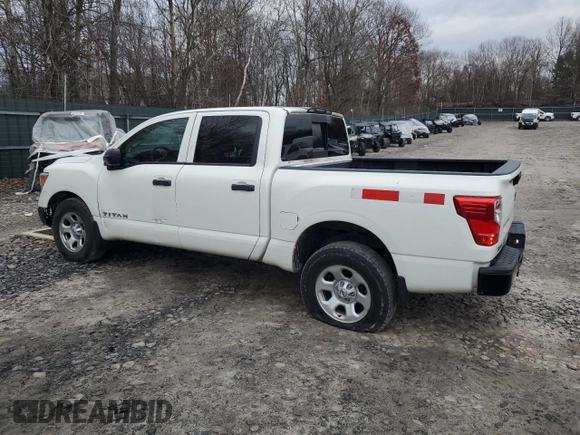 2021 Nissan Titan S with VIN 1N6AA1EC5MN507508, listed as a Copart auction lot 83966074 with 61,281 mi miles and Clean title. Bid and sale history available at DreamBid. Image 2.