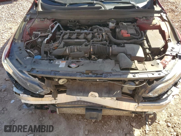 2019 Honda Accord Sedan Sport 1.5T with VIN 1HGCV1F36KA067769, listed as a Copart auction lot 48950575 with 56,988 mi miles and Salvage Title. Bid and sale history available at carsss.com. Image 11.