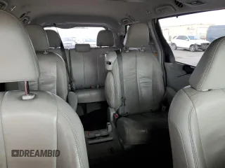 2012 Toyota Sienna XLE AAS with VIN 5TDYK3DC7CS275496, listed as a Copart auction lot 62612815 with 130,027 mi miles and Salvage title. Bid and sale history available at DreamBid. Image 10.