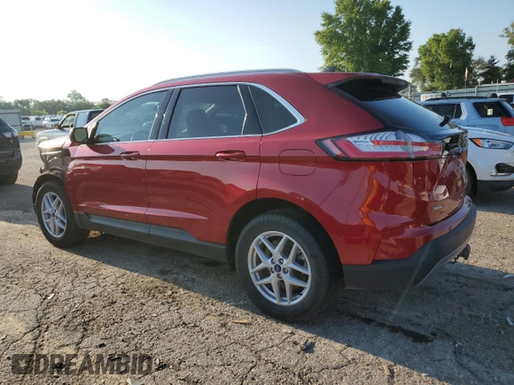 2021 Ford Edge SEL with VIN 2FMPK4J96MBA62421, listed as a Copart auction lot 69049654 with 88,496 mi miles and Salvage Title. Bid and sale history available at carsss.com. Image 2.