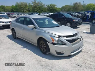 2015 Nissan Altima SV with VIN 1N4AL3AP7FC490197, listed as a IAAI auction lot 42003933 with 143,594 mi miles and . Bid and sale history available at DreamBid. Image 1.