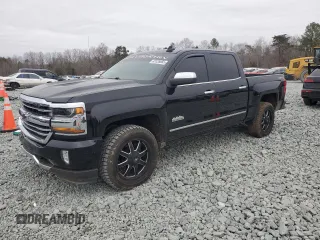 2016 Chevrolet Silverado 1500 High Country with VIN 3GCUKTEC0GG289161, listed as a Copart auction lot 43135655 with 155,162 mi miles and Salvage Title. Bid and sale history available at DreamBid. Image 1.