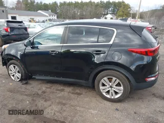 2017 Kia Sportage LX with VIN KNDPMCAC8H7186497, listed as a IAAI auction lot 41879470 with 147,190 mi miles and . Bid and sale history available at carsss.com. Image 14.
