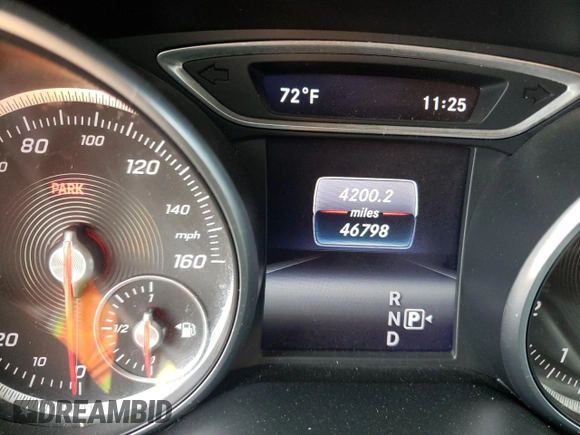 2017 Mercedes-Benz CLA 250 with VIN WDDSJ4GBXHN500370, listed as a Copart auction lot 45715552 with 46,798 mi miles and . Bid and sale history available at DreamBid. Image 8.