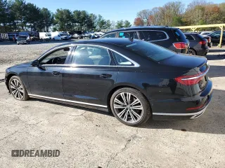 2020 Audi A8 L with VIN WAU8EAF83LN010663, listed as a Copart auction lot 49933994 with 35,756 mi miles. Bid and sale history available at carsss.com. Image 2.