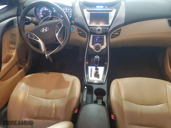 2012 Hyundai Elantra GLS with VIN 5NPDH4AE1CH092366, listed as a Copart auction lot 47722175 with 146,557 mi miles and Salvage Title. Bid and sale history available at carsss.com. Image 8.