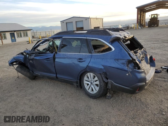 2019 Subaru Outback Premium with VIN 4S4BSAFC3K3225567, listed as a Copart auction lot 78632494 with Not provided miles and Salvage title. Bid and sale history available at DreamBid. Image 2.