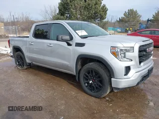 2021 GMC Sierra 1500 with VIN 3GTP9GEK7MG347611, listed as a IAAI auction lot 41640059 with 30,033 mi miles and . Bid and sale history available at DreamBid. Image 1.