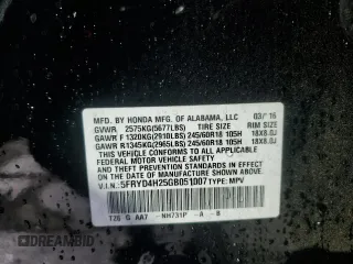 2016 Acura MDX with VIN 5FRYD4H25GB051007, listed as a Copart auction lot 47103645 with 170,517 mi miles and Salvage Title. Bid and sale history available at carsss.com. Image 13.