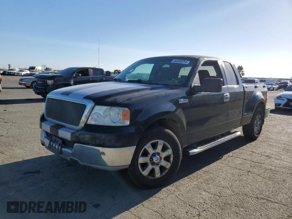 2005 Ford F-150 XLT with VIN 1FTPX02555KB99576, listed as a Copart auction lot 66905914 with 0 mi miles and Salvage Title. Bid and sale history available at carsss.com. Image 1.