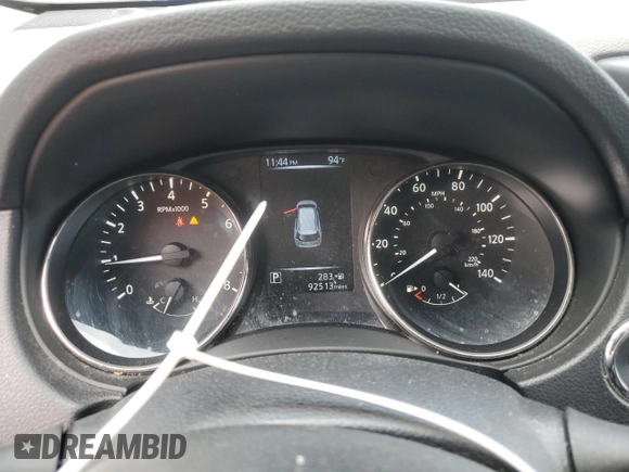 2017 Nissan Rogue S with VIN KNMAT2MVXHP609287, listed as a Copart auction lot 61553905 with 92,513 mi miles and Salvage title. Bid and sale history available at DreamBid. Image 9.