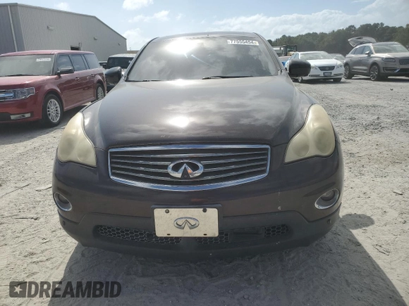 2008 Infiniti EX Journey with VIN JNKAJ09F28M352685, listed as a Copart auction lot 77555454 with 122,414 mi miles and Clean Title. Bid and sale history available at DreamBid. Image 5.