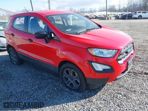 2020 Ford EcoSport S with VIN MAJ6S3FLXLC321656, listed as a IAAI auction lot 41496797 with 68,907 mi miles and . Bid and sale history available at DreamBid. Image 1.