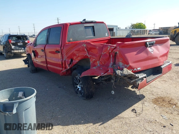 2022 Nissan Titan S with VIN 1N6AA1EC5NN104856, listed as a IAAI auction lot 42003205 with 49,099 mi miles and . Bid and sale history available at DreamBid. Image 3.