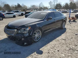 2008 Lexus LS 460 LWB with VIN JTHGL46F985022276, listed as a Copart auction lot 49045145 with 149,027 mi miles and Salvage Title. Bid and sale history available at carsss.com. Image 1.