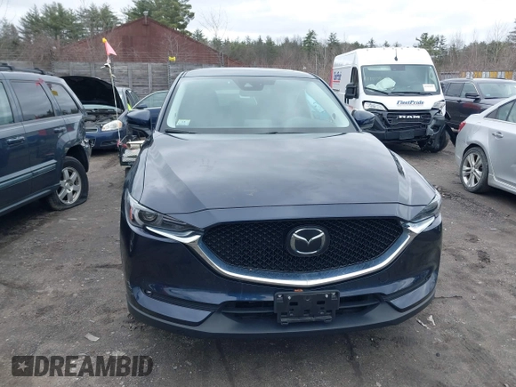 2020 Mazda CX-5 Grand Touring with VIN JM3KFBDM7L1723852, listed as a IAAI auction lot 41848152 with 85,099 mi miles. Bid and sale history available at carsss.com. Image 12.
