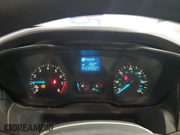 2017 Ford Transit with VIN 1FTYE2CMXHKA33800, listed as a Copart auction lot 60931935 with 234,935 mi miles and Salvage title. Bid and sale history available at DreamBid. Image 9.