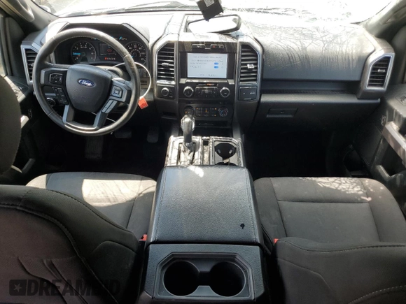 2020 Ford F-150 XL with VIN 1FTEW1EP7LKD22529, listed as a Copart auction lot 56946115 with 89,677 mi miles and Salvage title. Bid and sale history available at DreamBid. Image 8.