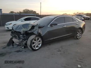 2017 Cadillac ATS Sedan RWD with VIN 1G6AA5RX0H0184983, listed as a Copart auction lot 42950005 with 39,034 mi miles and Salvage Title. Bid and sale history available at carsss.com. Image 1.