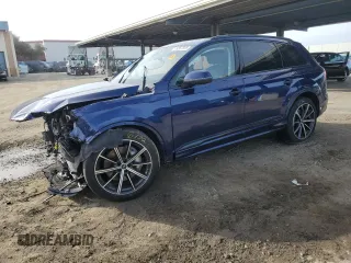 2022 Audi Q7 Prestige with VIN WA1VXBF71ND014341, listed as a Copart auction lot 49557925 with Not provided miles and Salvage title. Bid and sale history available at DreamBid. Image 1.
